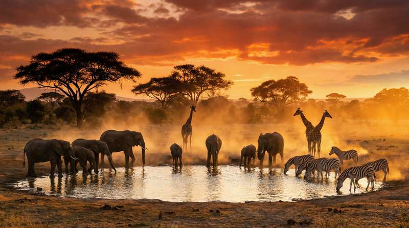 蜜桃传媒非洲野生动物视频